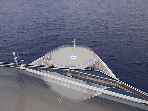 Celebrity Solstice Helicopter Pad - Medevac